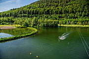 Ferienwelt Winterberg / Stephan Peters Wakeboard auf dem Hillebachsee in Winterberg Niedersfeld